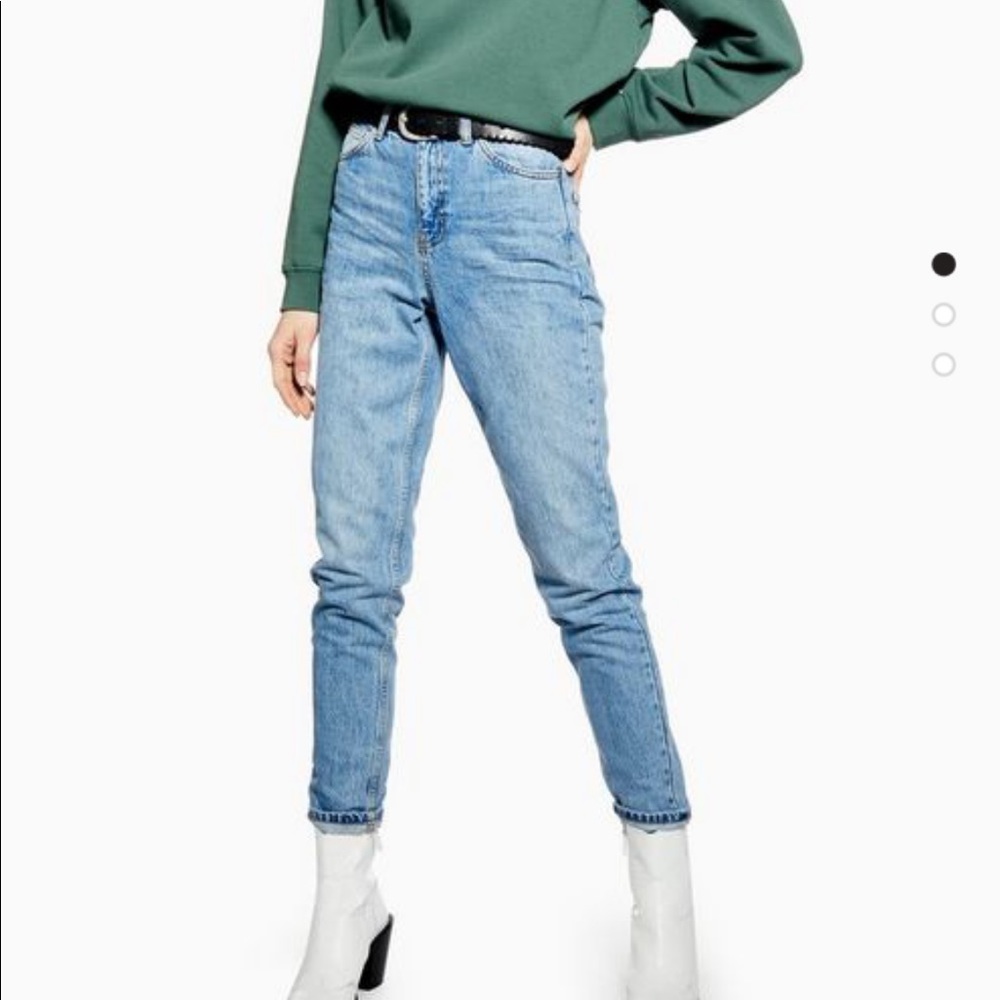 Topshop mom jeans